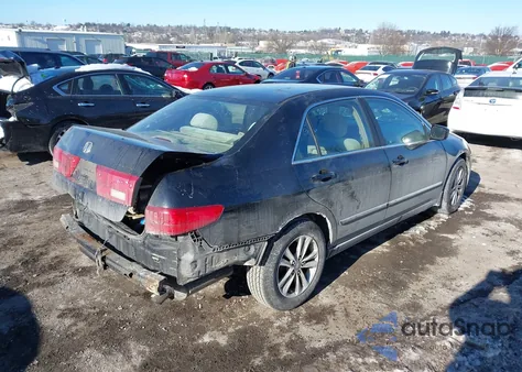 2005 Honda Accord 2.4 Lx из США, поврежденный, VIN 1HGCM56445A072881